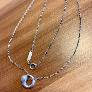 Tiffany and Co Elsa Peretti Eternal Circle Pendant